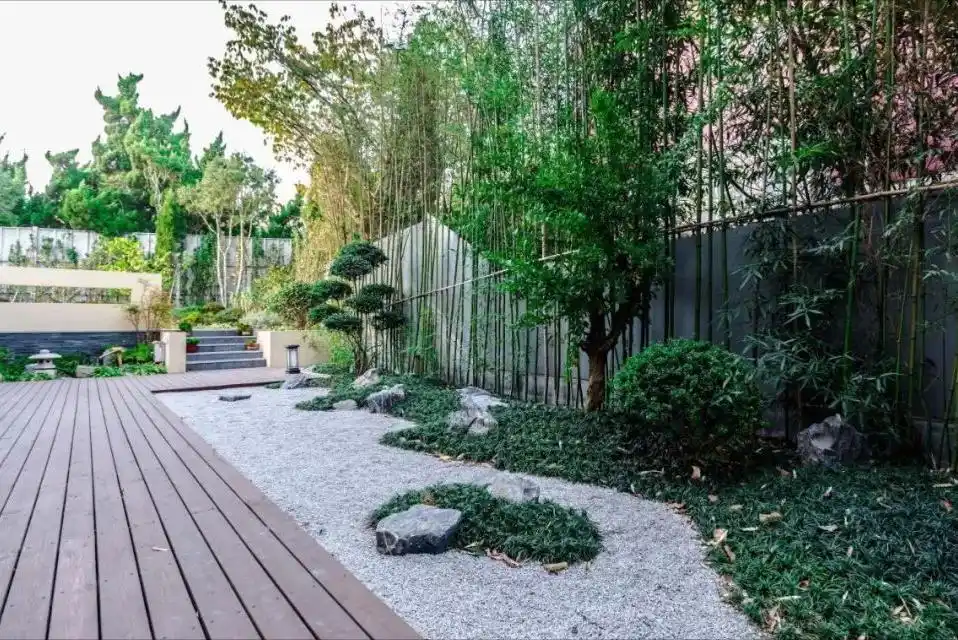 青岛350㎡禅意庭院设计,在静谧祥和的环境中畅享人生