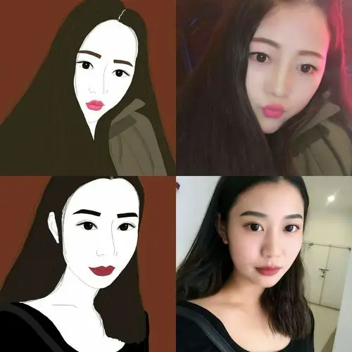 真人照片动漫卡通q版头像定制微信qq唱吧漫画日系插画设计纯手绘