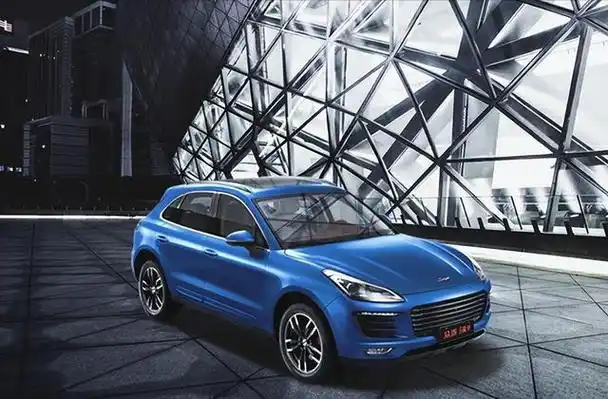 似曾相识的保时捷macan身影,便可见一斑,也因此获得了"保时泰"的戏称