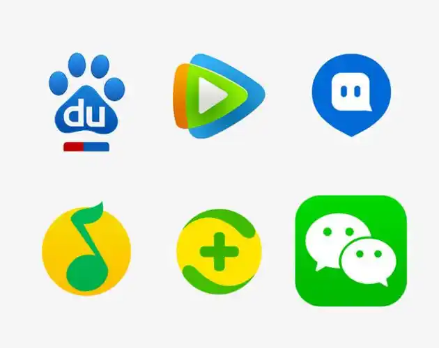 手机各种软件logo