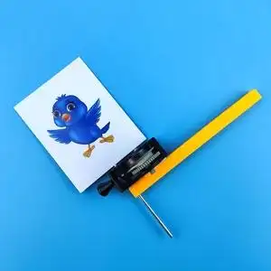 笼中鸟视觉暂留手工材料包小学生科技小制作小鸟入笼儿童科学实验