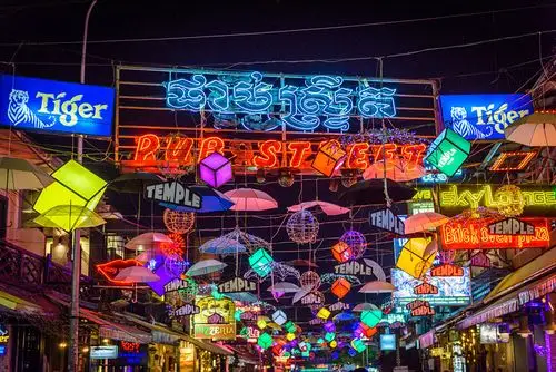 柬埔寨暹粒酒吧街