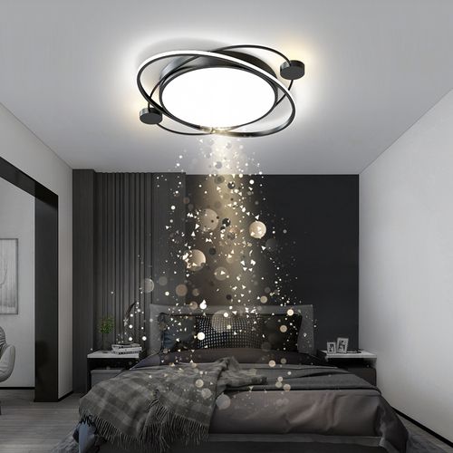 北欧灯具现代简约书房间灯饰网红主卧室灯led创意个性家用吸顶灯