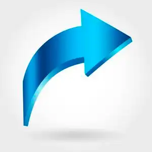 交叠上升箭头图片