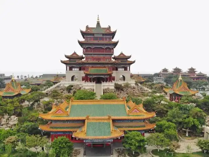 d2:蓬莱阁-三仙山-海洋极地世界-帆船出海