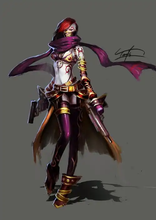 cg原画|插画|游戏原画|站着洗澡不腰疼_原创作品-站酷(zcool)