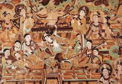 莫高窟壁画.资料图