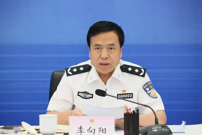 陕西省公安厅党委委员,副厅长李向阳,交警总队班子成员及各部门主要