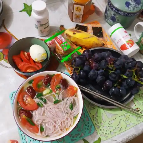 摄影一个人的早餐