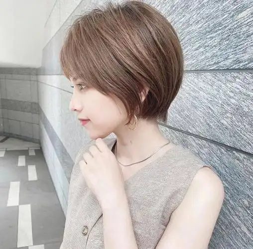 甜蜜奶茶or温暖红棕知性短发能甜度满分