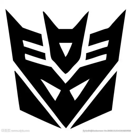 矢量变形金刚标志