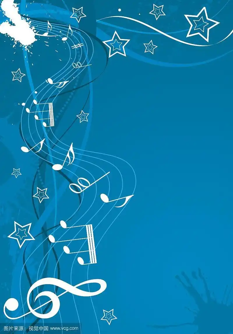 带音符的音乐背景