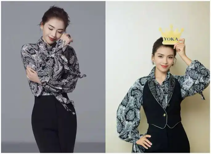 刘涛与乔欣再次同框,穿上民国风服装一个霸气,一个清纯_柔道_感觉