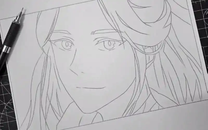 天官赐福谢怜手绘过程