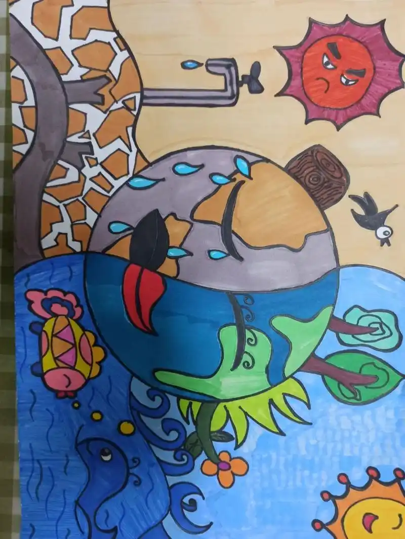 儿童画:地球妈妈(幼师必画50幅) 儿童画:地球妈妈(幼师必画50幅)