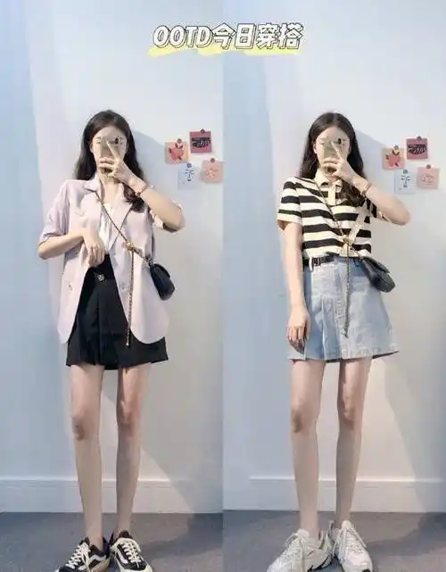 可以随意叠穿或者单穿各种时尚单品,对于小个子女生来说,又是如何穿搭