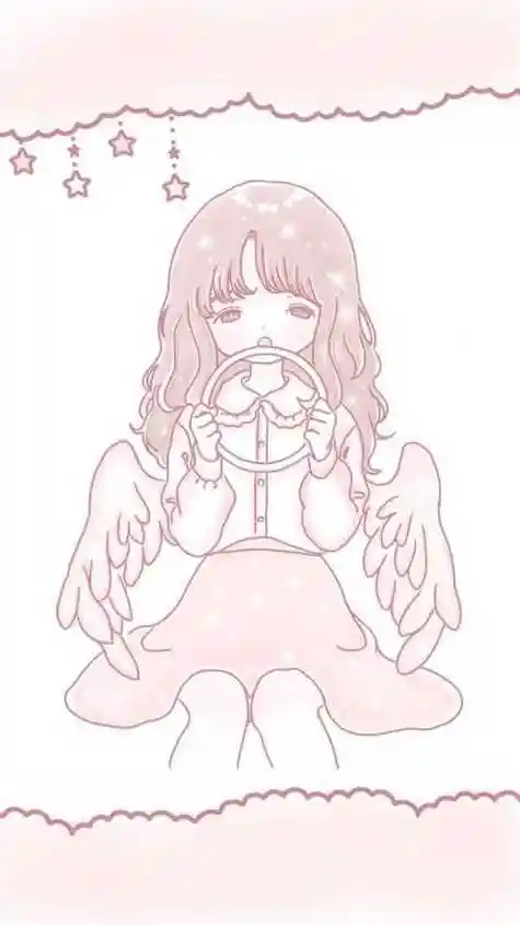 少女心爆棚的简笔画卡通