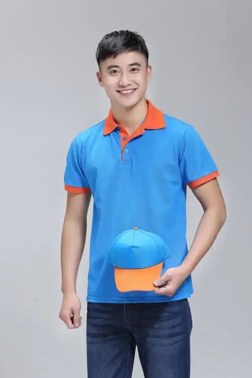 男装 t恤 ollymurs 【新品促销】夏季短袖工作服t恤上衣车间洗车工作