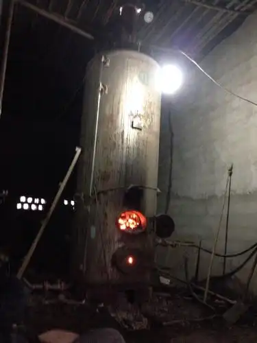 5吨的立式反式蒸气锅炉到底怎么烧 .