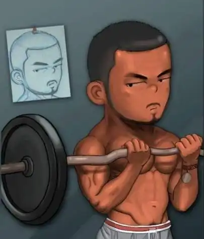 漫画健身小哥头像合集by痞泽龙手机搜狐