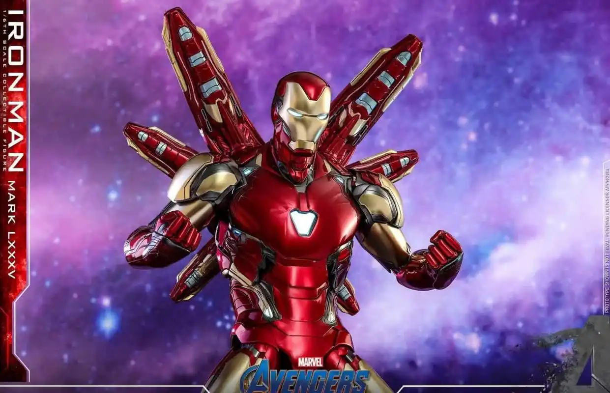 hottoys《复仇者联盟4》钢铁侠mk85.