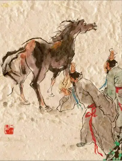 齐文化|山东淄博临淄区:图解成语典故——田忌赛马