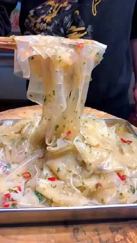 山西特色美食 "粉皮"