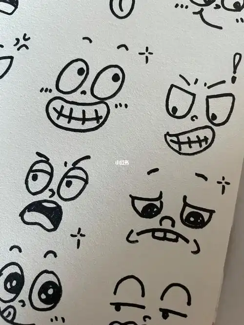 可爱小表情简笔画可爱小表情简笔画复制