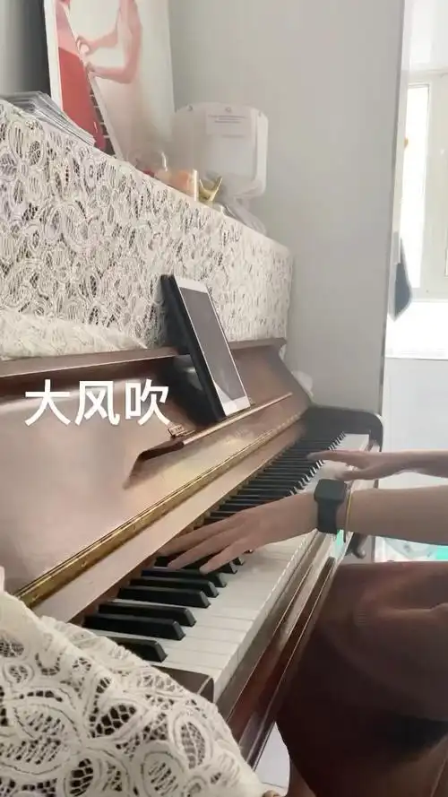 大风吹《天赐的声音》原调 刘惜君钢琴谱-dylanf-虫虫钢琴