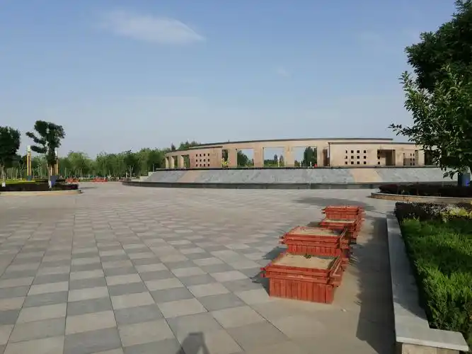 石嘴山惠农区惠安公园2020春夏