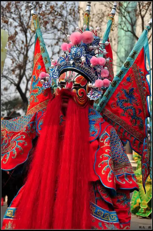 陕西宝鸡社火脸谱