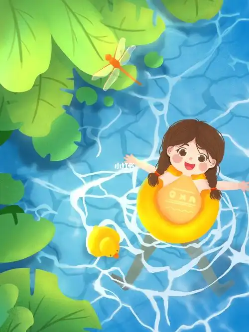 画一幅凉爽插画吧