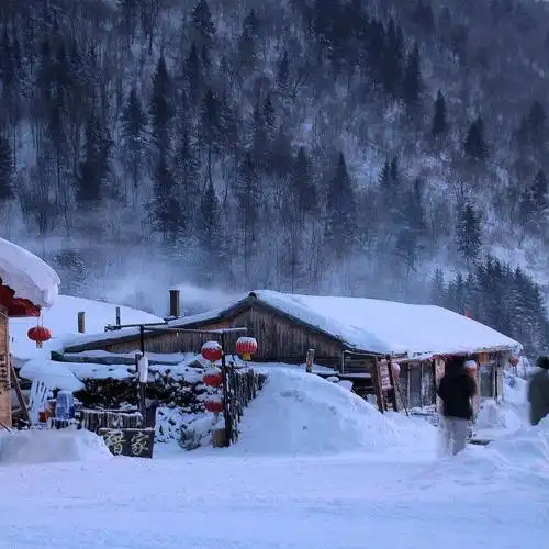 写美篇        第三次是在1970年春节前夕,大雪飘飘已成冬日里的常态