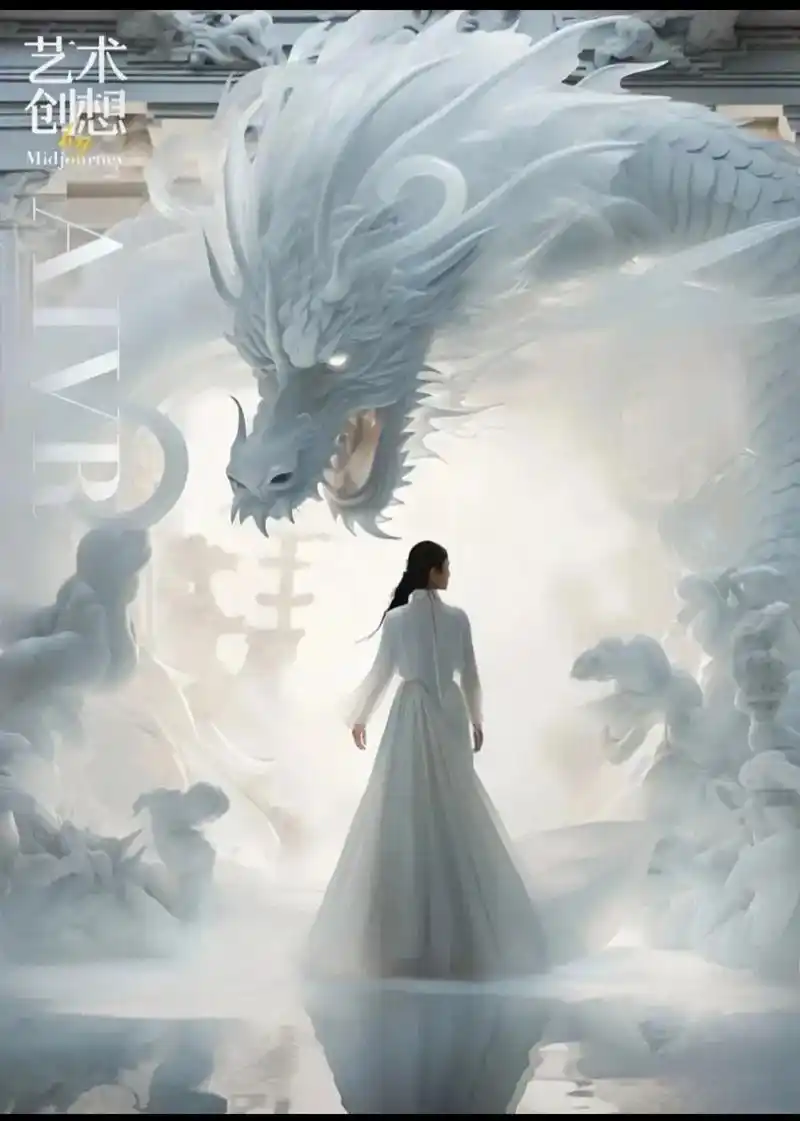 图文.冰龙现世 国泰民安 送你一条冰龙 作你的保护神 造梦空 - 抖音