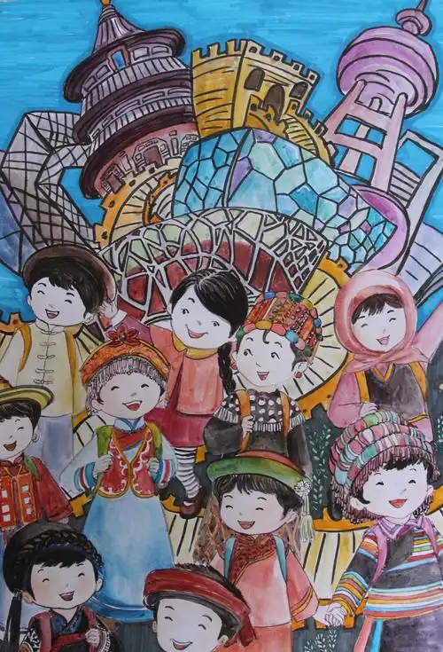 hh00323南海区新城小学 六年级 林芷琪《和谐民族团结至上》指导老师