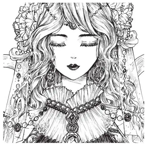 黑白手绘技巧解说