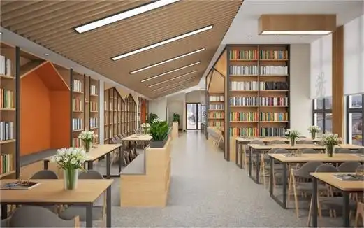 图书阅览室(效果图)