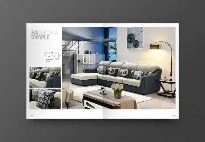 沙发家居画册排版设计