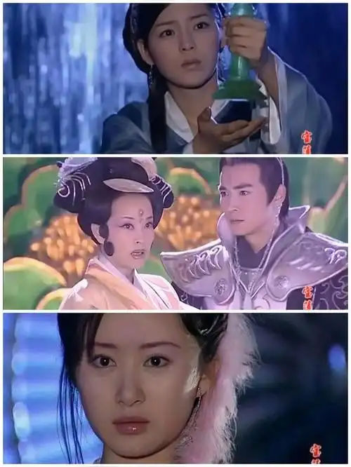 颜丹晨的蕾丝睡衣造型,让网友感叹《宝莲灯》是白看了