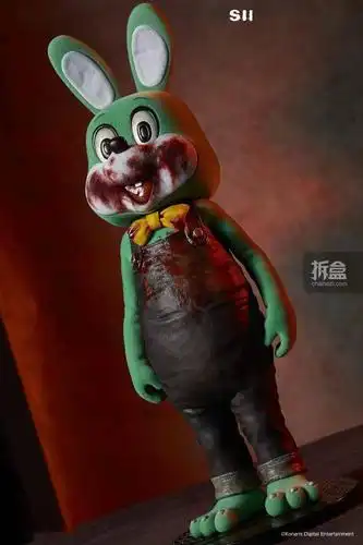 gecco 寂静岭3 罗比兔 恐怖兔子 1/6 蓝绿色手办静态雕像