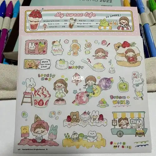 30天手帐分享计划08甜品四季卓大王