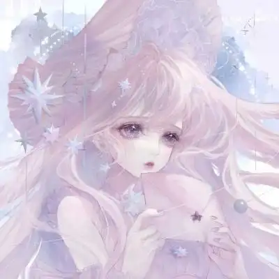 白月光动漫头像女高清超仙的白月光女生动漫头像图片