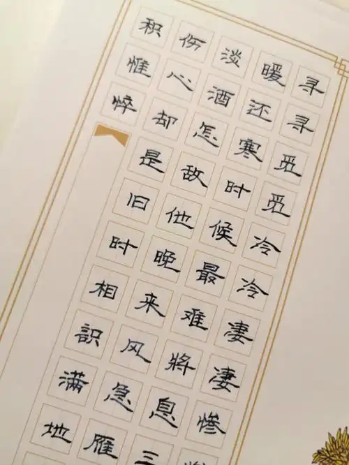 day8每日半小时隶书硬笔书法