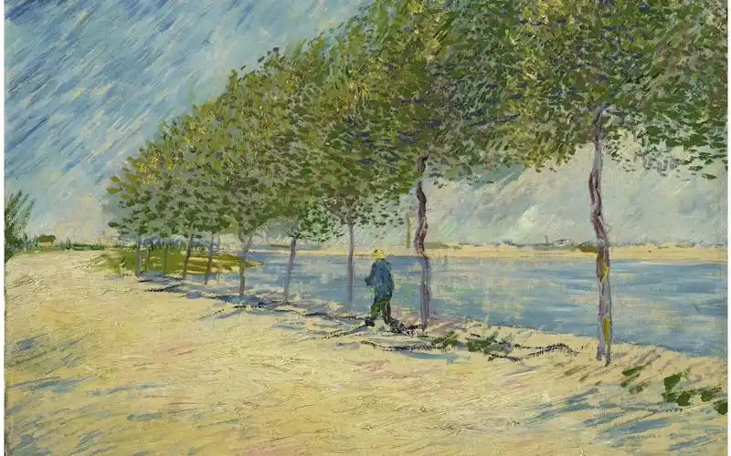 梵高风景油画作品欣赏二