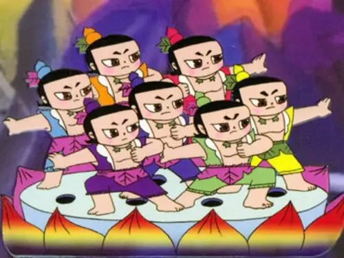 忘不了儿时的动画#葫芦娃