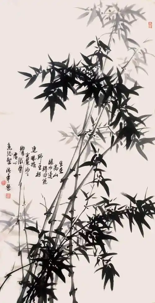 诗意生辉 墨韵飘香—著名画家刘滨华先生竹子题画诗作品欣赏