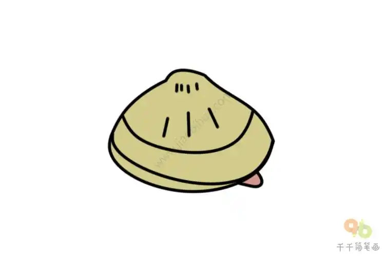 河蚌简笔画怎么画