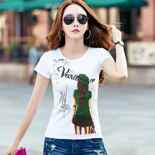 9元包邮特价女装短袖t恤春夏装2018新款韩版学生体恤韩范打底衫