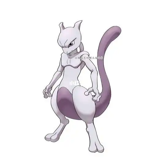 精灵宝贝超梦简笔画