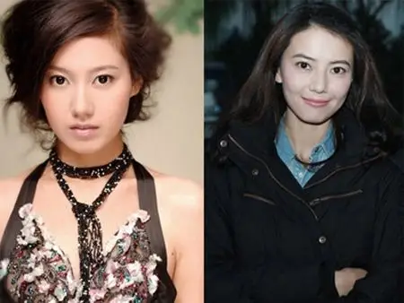 图高露和高圆圆对比照高露笑称圆圆是我姐